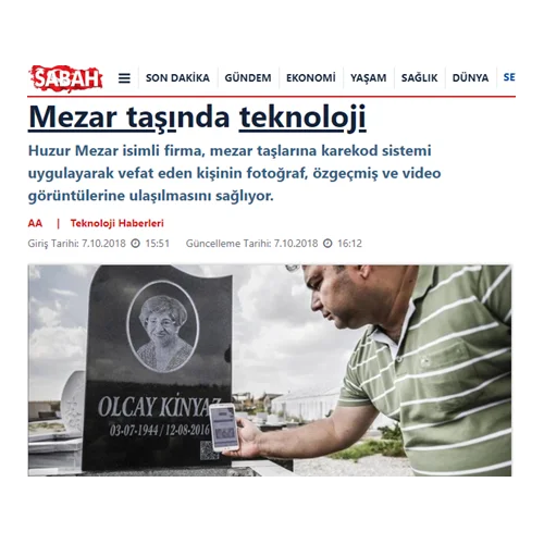 Basında Huzur Mezar