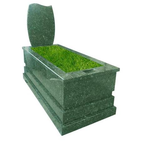 G83 Zümrüt Yeşili Mezar Modeli - Tunceli Mezar Yapım