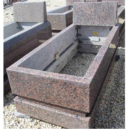 Stok-159 Seri Sonu Krasnaya 8'Lik Granit Mezar Modeli