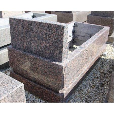 Stok-159 Seri Sonu Krasnaya 8'Lik Granit Mezar Modeli