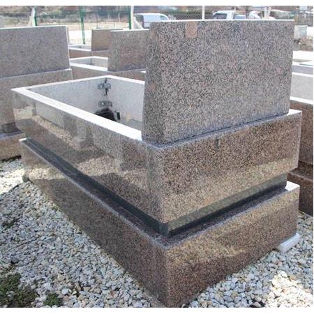 Stok-170 Seri Sonu Orange Nero Gaska 8'Lik Granit Mezar Modeli