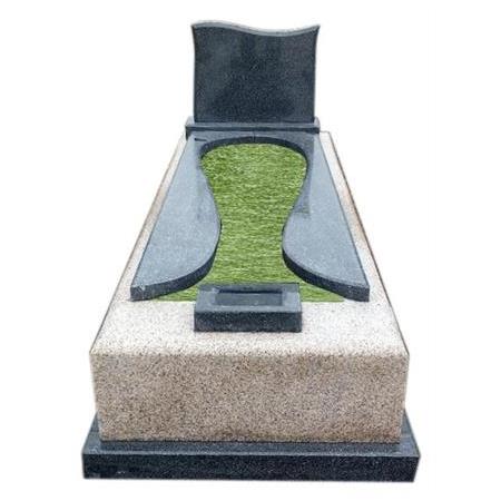 G24 Rosalin Granit Dalgali Mezar Modeli - Van Mezar Yapımı