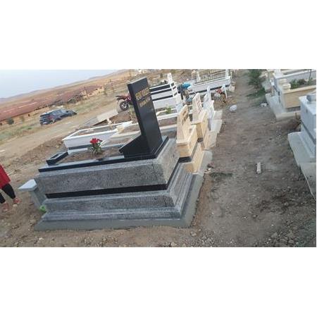 Ankara'ya Montajını Yaptığımız 10luk Profilli Beta Granit Mezar