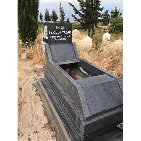 Ankara'dan Siparişle Urfa'ya Yapılan Özel Eğimli Mezar Modeli