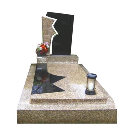 EU36 Minho Absolute Black Granit Mezar Filibe- Minho Absolute Black Granite Tombstone Plovdiv