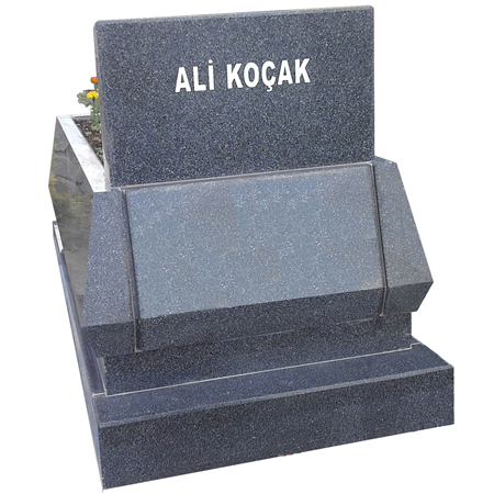 G44 Granit Konik Blok Mezar Modeli - Diyarbakır Mezar Yapımı Fiyatı