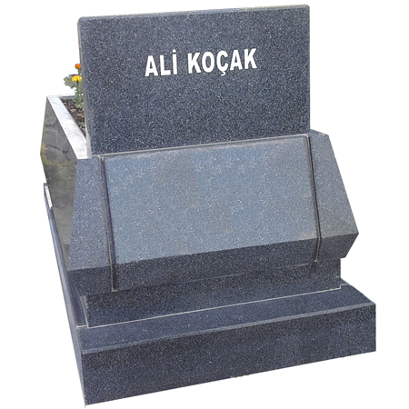 G44 Granit Konik Blok Mezar Modeli - Çanakkale Mezar Yapımı Fiyatı