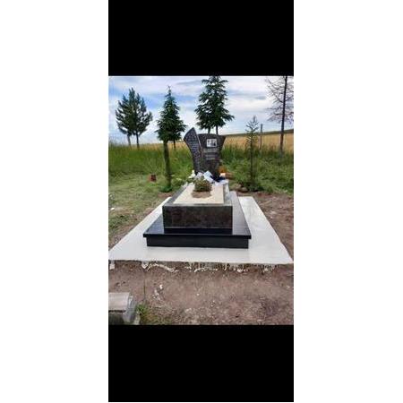 A-12 Paradiso ve Absolute Black Granit Mezar - Çanakkale Mezar Taşı Fiyatı