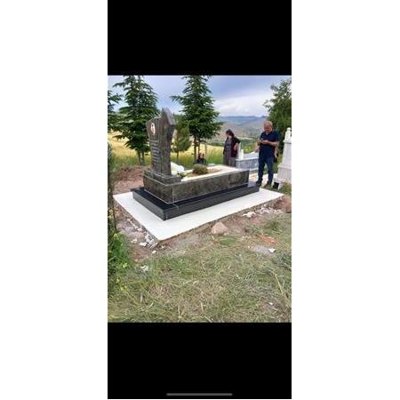 A-12 Paradiso ve Absolute Black Granit Mezar - Çanakkale Mezar Taşı Fiyatı