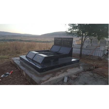 G91 Volga Blue Çift Kişilik Eğimli Mezar Modeli - Ankara Mezar Yapım