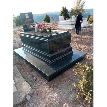 Çorum'a Montajı Yapılan Nero Gaska 5cmGranit Mezar Modelimiz