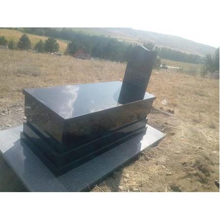 Çorum'a Montajı Yapılan 6cm Kalınlıkta Star Galaksi Granit Mezar Modelimiz