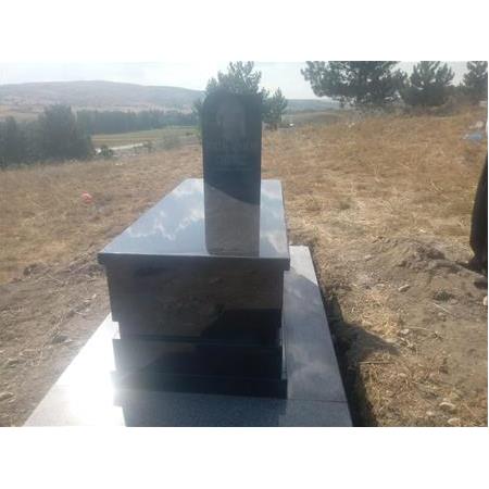 Çorum'a Montajı Yapılan 6cm Kalınlıkta Star Galaksi Granit Mezar Modelimiz