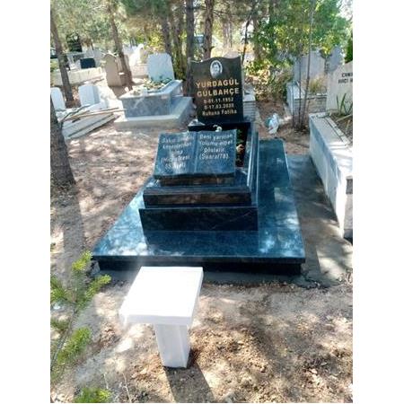 Yozgat'a Montajı Yapılan 8cm kalınlıkta Verde Paradiso Mezarımız