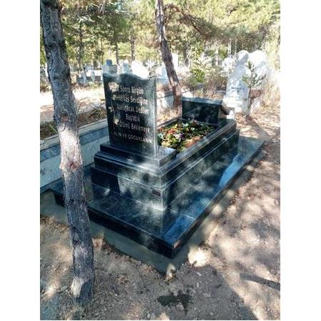 Yozgat'a Montajı Yapılan 8cm kalınlıkta Verde Paradiso Mezarımız