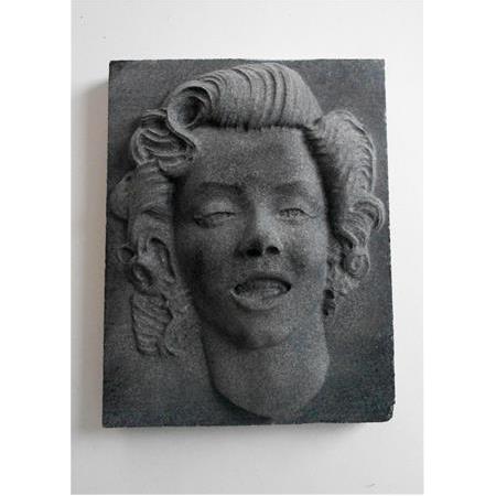 Granit Üzerine Yüz Kabartması, Altın Yaldız - 3D Reliefportraits auf Granit, Goldvergoldung