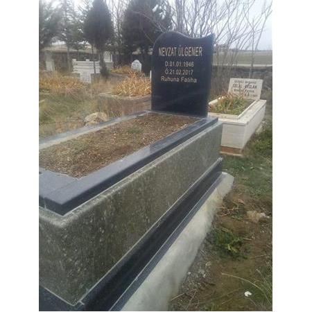 Yeşil Granit ve Siyah Granit Mezar Modeli