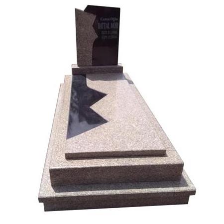 G112 Geçme Kapaklı Granit Mezar Modeli - Kırklareli Mezar Yapımı