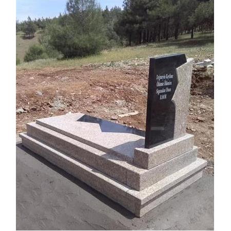 G112 Geçme Kapaklı Granit Mezar Modeli - Balıkesir Mezar Yapımı