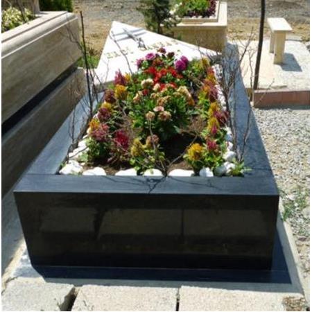 G134 Absolut Black Granit Blok Mezar - Balıkesir Mezar Taşı Fiyatları