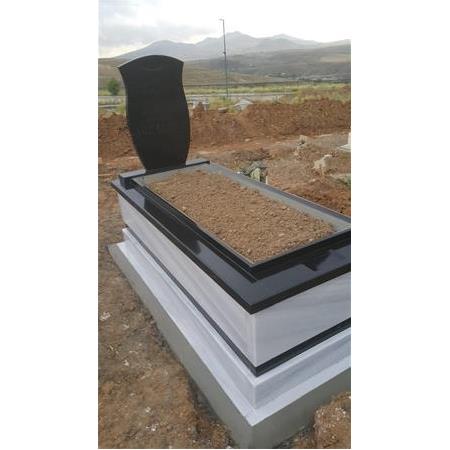 G149 Absolute Black Marmara Mezar Modeli - Balıkesir Mezar Fiyatları